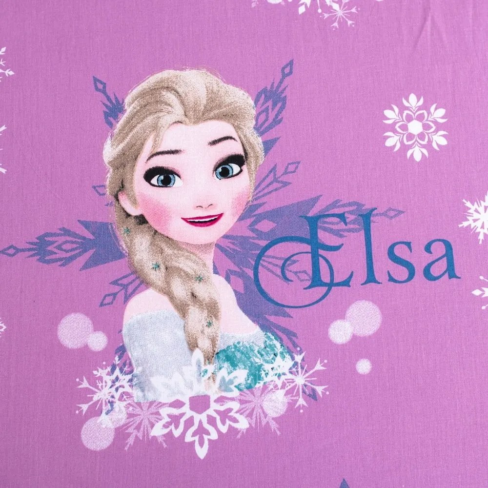 Lenzuolo con angoli per bambini in cotone per letto singolo 90x200 cm Frozen – Jerry Fabrics