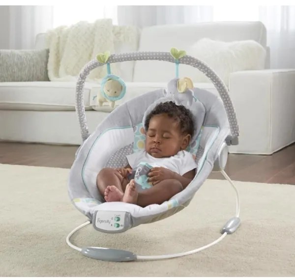 Ingenuity - Lettino vibrante per bambini con melodia MORRISON 3xC