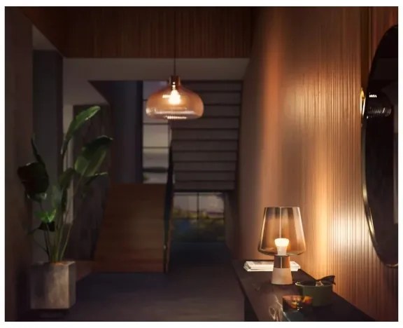 Confezione da 2 lampadine LED dimmerabili Philips Hue WHITE, attacco E27, 9,5 W, 230 V, 2700 K