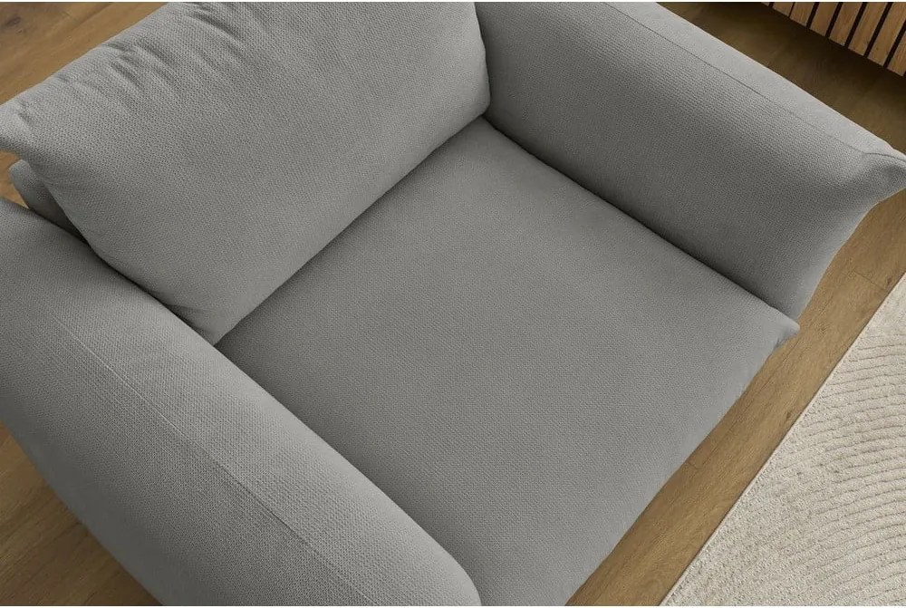 Poltrona grigia Ernest – Bobochic Paris