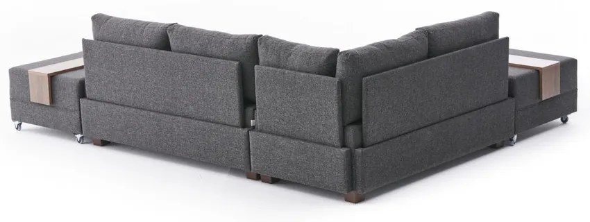 Divano angolare antracite (angolo sinistro) Fly - Balcab Home