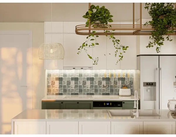 MAXLIGHT P0583 - Lampadario a sospensione con filo PRASLIN 1xE27/15W/230V diametro 39 cm beige