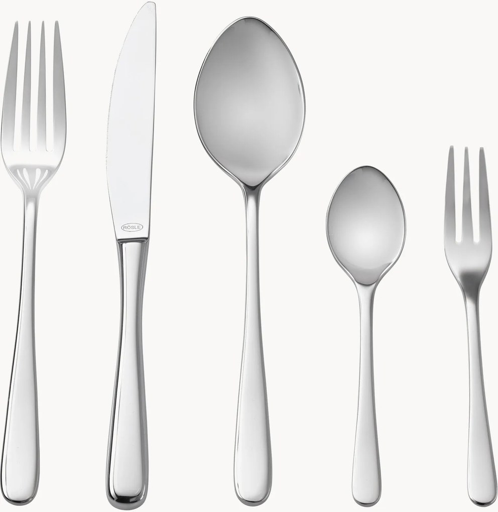 Set di 60 posate lucide Passion, 12 persone