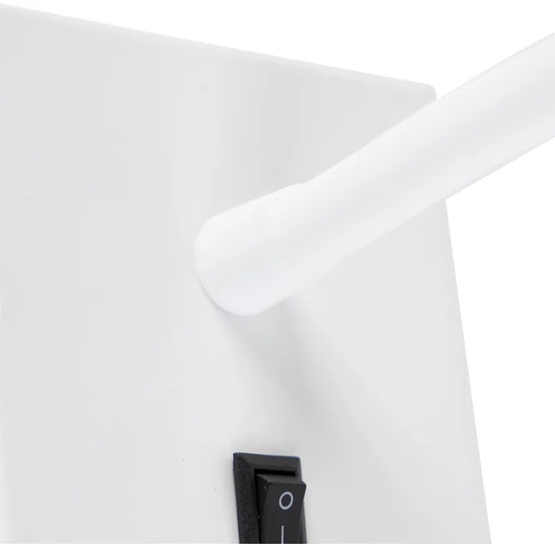 Lampada da parete flessibile moderna bianca LED - Flex