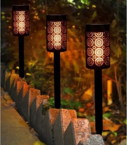 Lampada solare LED con sensore crepuscolare LED/2V IP44 600 mAh