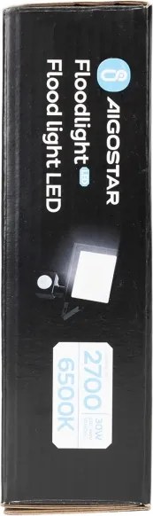 Aigostar - Proiettore LED con sensore LED/30W/230V 6500K IP65