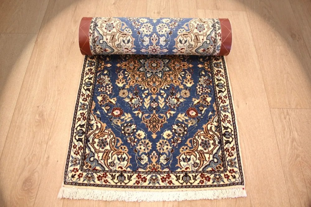 Nain Tappeto persiano 160x50 (Iran) Annodato A Mano