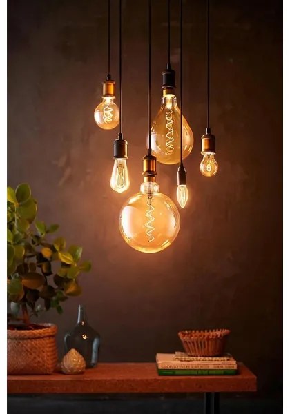 LED Lampadina VINTAGE Philips E27/4,5W/230V 1800K