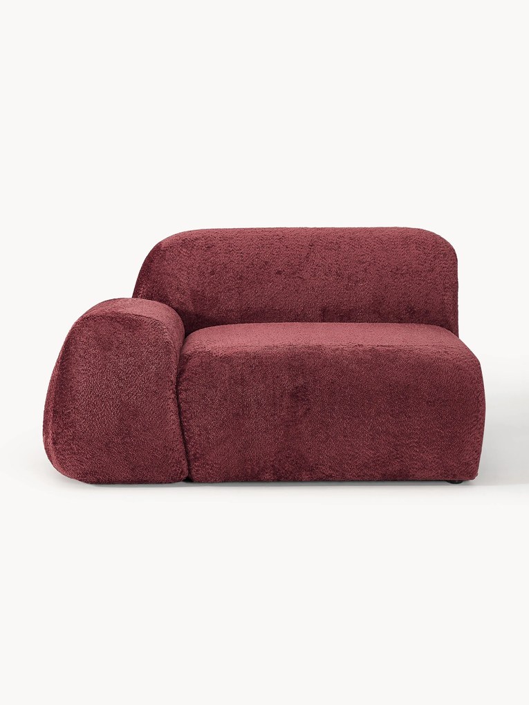 Modulo angolare in teddy-bouclé Wolke