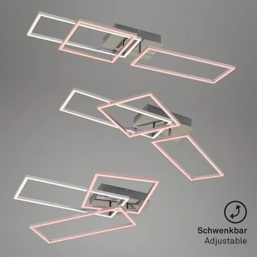 Plafoniera LED/42W/230V 3000K cromo opaco