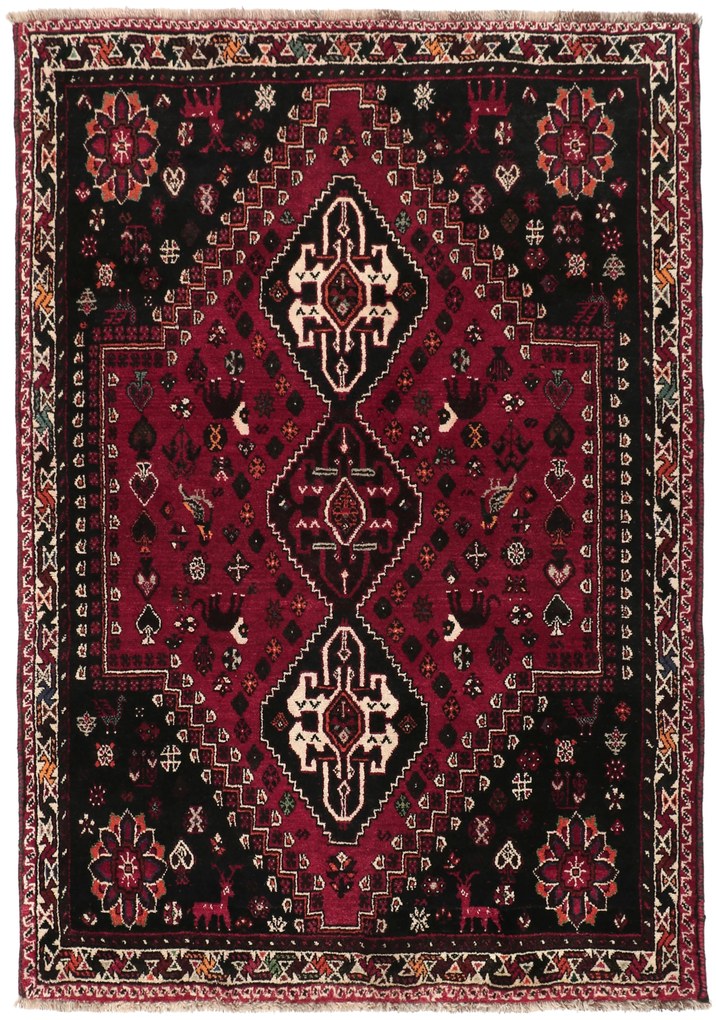 Gashghai Tappeto persiano 180x120 (Iran) Annodato A Mano