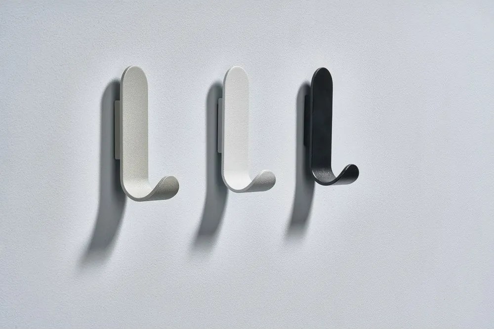 Gancio in acciaio grigio morbido A-Hook - Zone