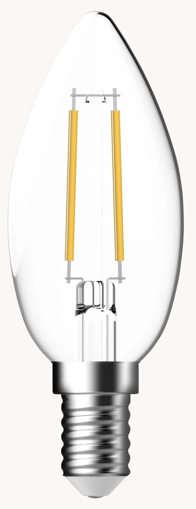 Lampadina E14, bianco caldo, 2 pz