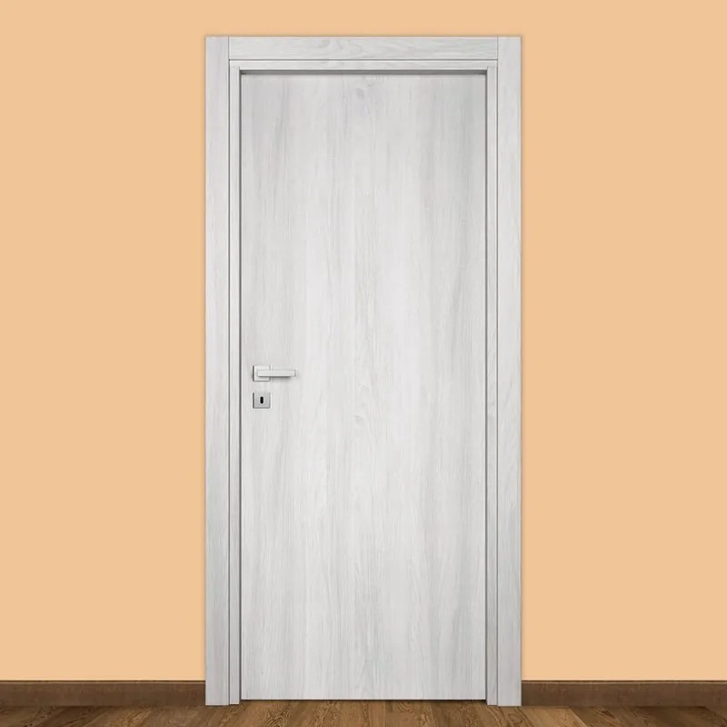 Porta interna a battente Marben in MDF colore olmo chiaro, L 60 x H 210 cm, apertura reversibile