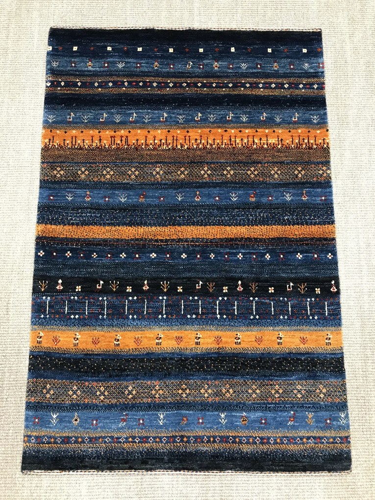 Loribaft Tappeto persiano 130x80 (Iran) Annodato A Mano