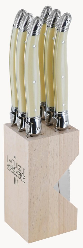 Ceppo portacoltelli con 6 coltelli Debutant