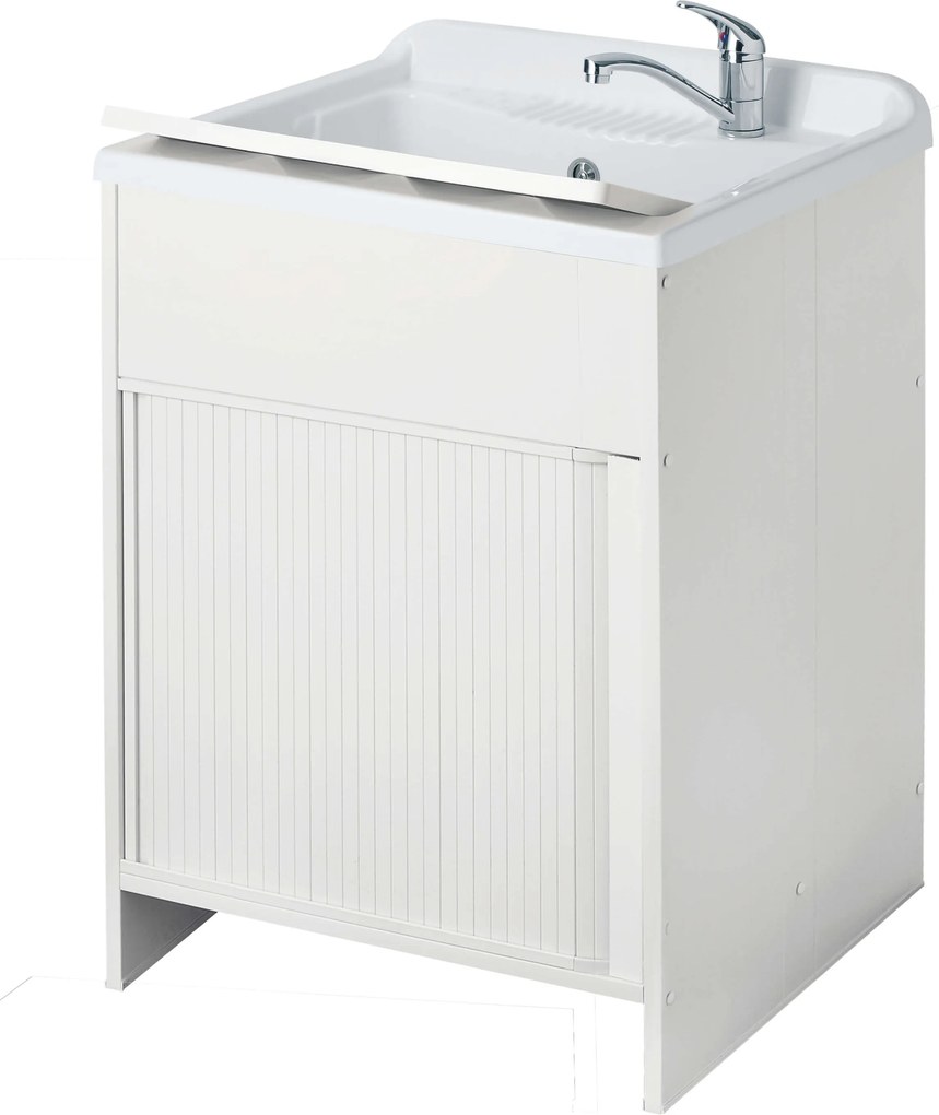 Mobile Lavatoio in PVC 60x60x85 cm Serranda e Asse Forlani Laundry Shutter...