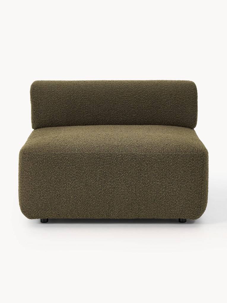 Modulo centrale in bouclé Anton