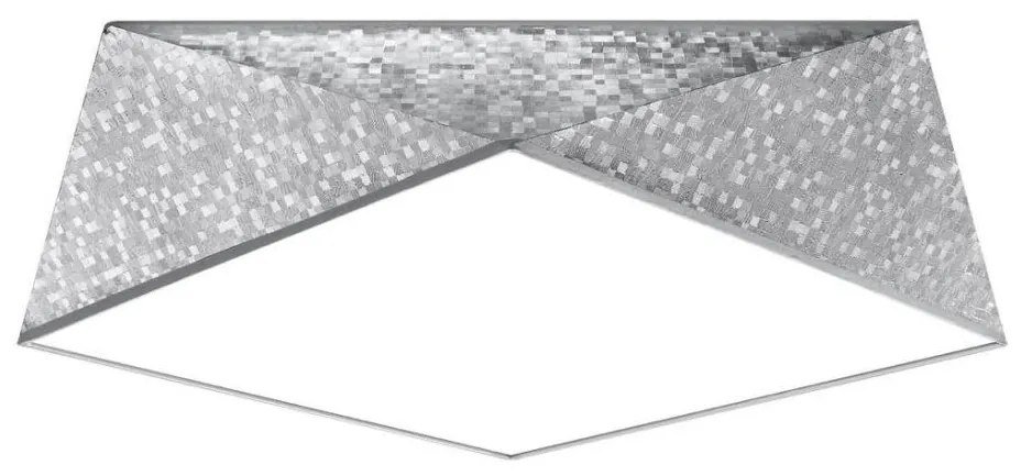 Plafoniera HEXA 3xE27/60W/230V argento