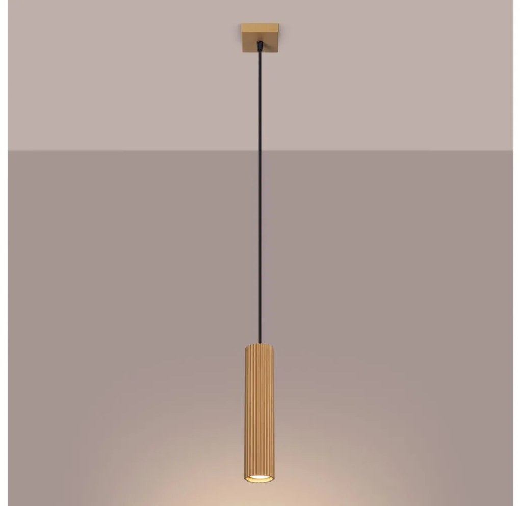 Brilagi - Lampadario a sospensione con filo CRESTO 1xGU10/10W/230V oro
