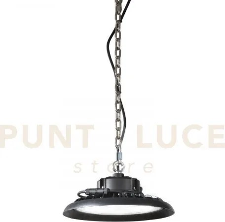 Lampada led high-bay avatar nera 150w 22500lm 4000k ip65 29,9x15cm