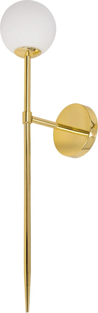 LAMPADA DA MURO ORO MODERNO 52cm APP578-1W