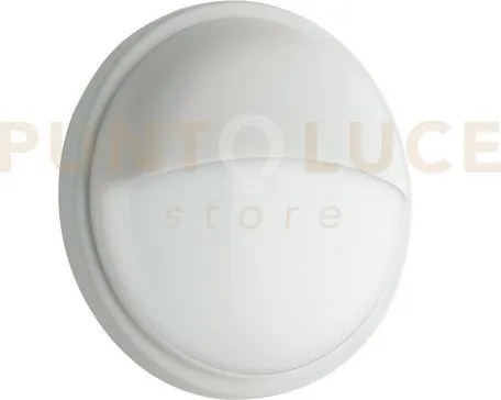 Led-ever-lp bco plafoniera led ever bianca con palpebra tonda 20w 2...