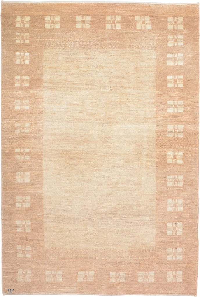 Gabbeh Tappeto 110x160 (Indian) Annodato A Mano