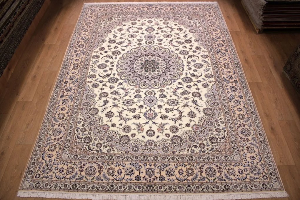 Nain Tappeto persiano 360 x 260 (Iran) Annodato A Mano