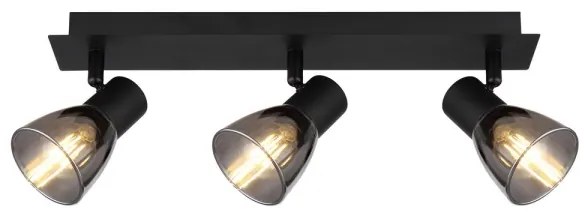 Globo 54307-3 - Luce Spot CLAUDE 3xE14/40W/230V nero