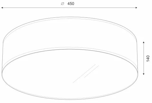 Brilagi - Plafoniera LED SIRIJA LED/24W/230V diametro 45 cm beige