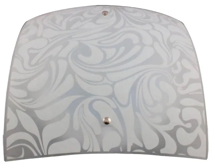 Plafoniera LED neoclassico Flora, bianco, 1660 lumen