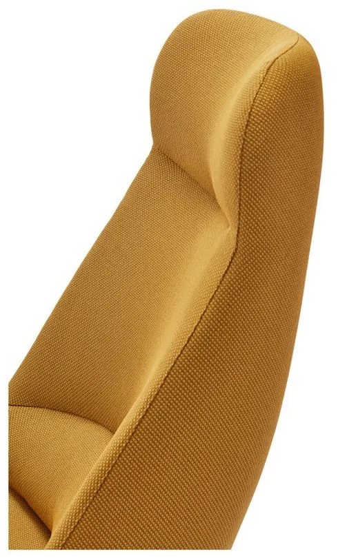 Poltrona gialla , altezza 114 cm Dins - Teulat