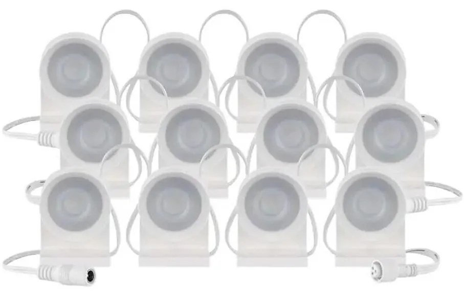 LED RGBIC+CCT Catena decorativa GoSmart 12xLED/7W/230V 255 cm Wi-Fi Tuya