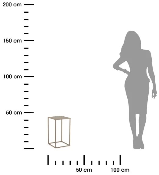 Portafiori 40x24 cm beige