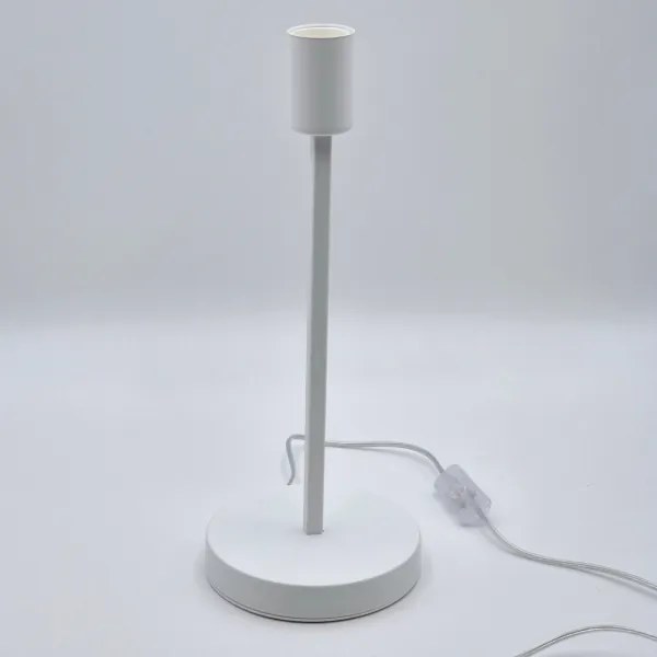 Lampada da tavolo ASTRID 1xE27/60W/230V bianco