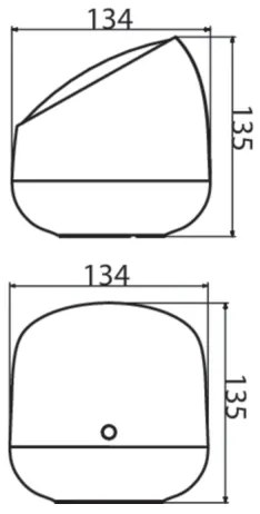 WiZ - Lampada da tavolo LED RGBW dimmerabile SQUIRE LED/9W/230V 2200-6500K Wi-Fi