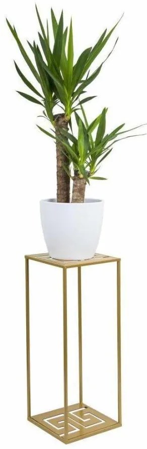 Portafiori 60x24 cm oro