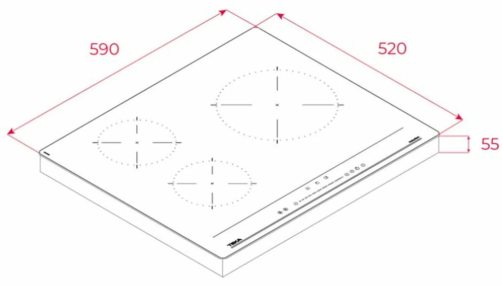 Piano Cottura ad Induzione Teka IBC 63 BF100