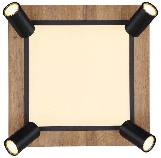 Globo 67306D2 - Faretto LED ULLA 4xGU10/5W + LED/24W/230V