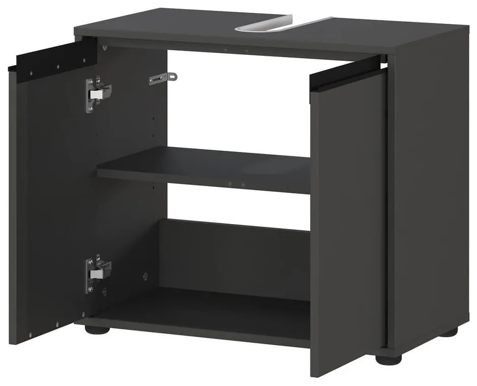 Set da bagno color antracite Lemont - Germania