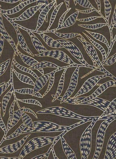 Eijffinger Carta da parati Terra 6 - Blau Braun Gold