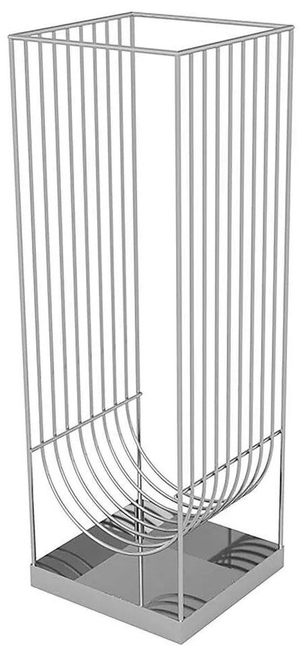 AYTM - Curva Umbrella Stand Argento AYTM