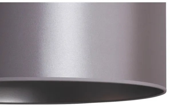 Duolla - Lampadario a sospensione con filo CANNES 1xE27/15W/230V diametro 45 cm argento