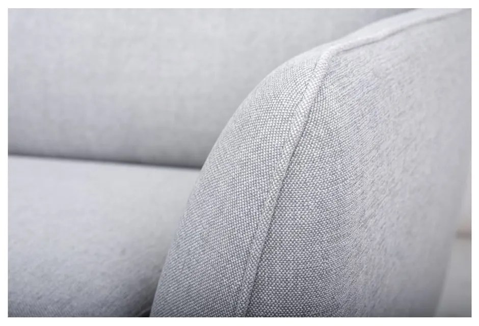 Divano angolare grigio chiaro (angolo sinistro) Oslo - Scandic