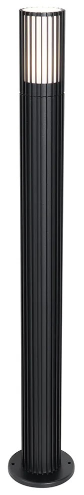 Lampada da esterno a paletto di design nera 80 cm IP44 - Boris