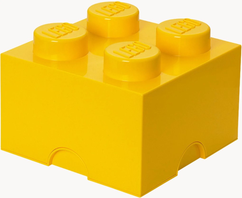 Scatola portaoggetti per bambini LEGO Brick con 4 bottoni