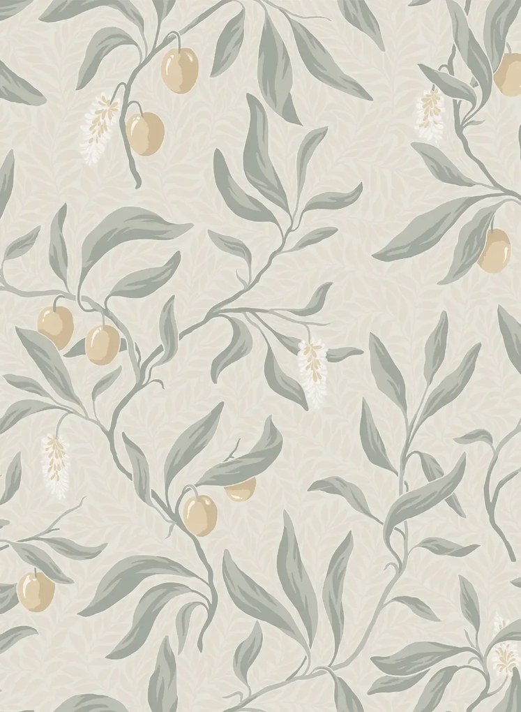 Sandberg Carta da parati Vinnie - Sage Green