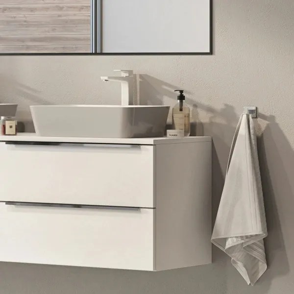 OMNIRES NL80115CR - Gancio a muro NELSON cromo lucido