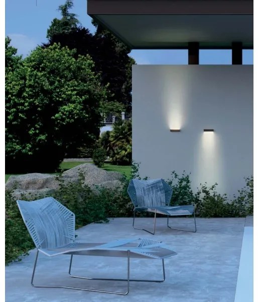 Redo 90394 - LED Applique da esterno OMNIA LED/12W/230V 3000K IP54 grigio